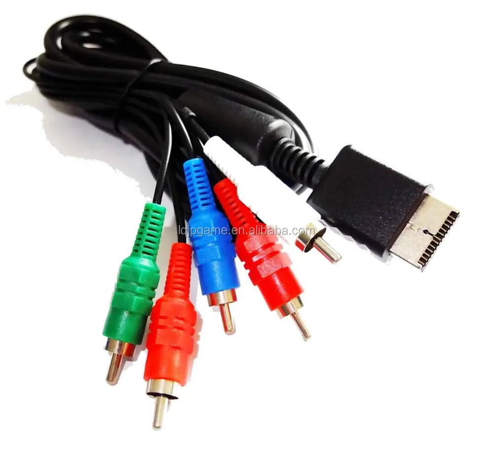 Component RCA AV Cable Cord for PS2 for PS3 Composite Audio Video HD TV LCD cable NEW