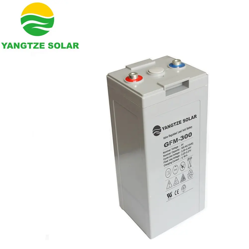 Yangtze au Plomb 2 volts cycle profond 300ah batterie