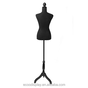 Maniquí femenino de tela de <span class=keywords><strong>medio</strong></span> <span class=keywords><strong>cuerpo</strong></span> - Product Image 4