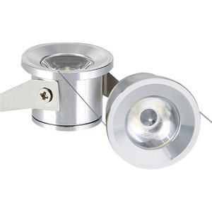 Luz descendente de forma redonda para techo, <span class=keywords><strong>foco</strong></span> LED COB ajustable de ángulo de 360 grados, 1w - Product Image 4