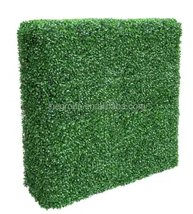 PE malzeme UV direnci gizlilik şimşir çit sahte bitki suni yeşillik