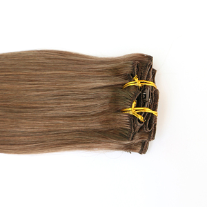 Al por mayor 16 "-22" 100 <span class=keywords><strong>g</strong></span>/set clip en extensiones de cabello grueso - Product Image 5