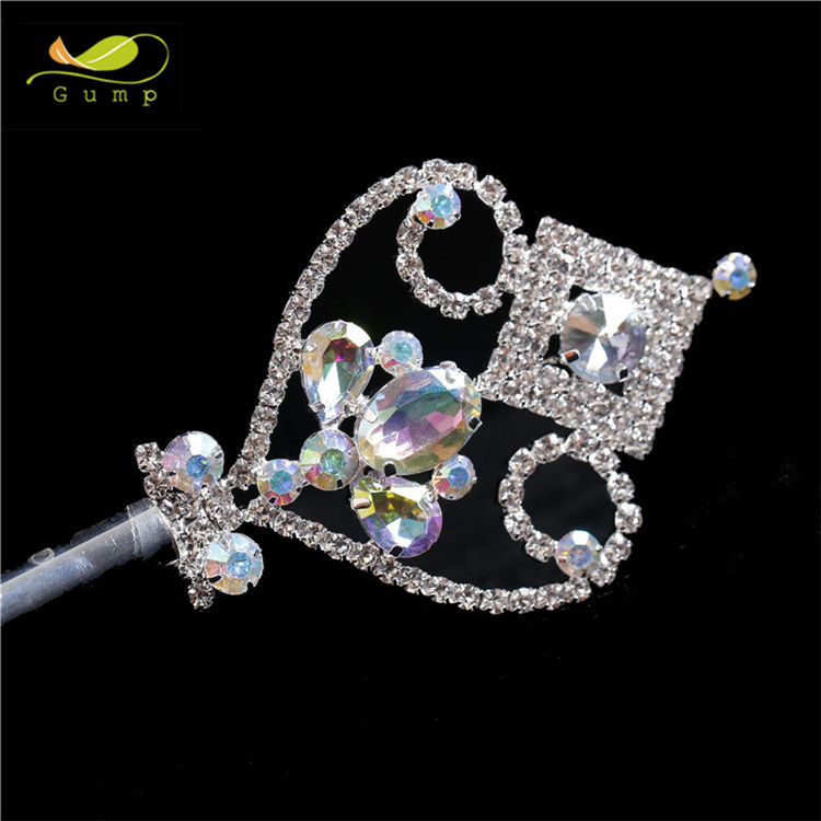 Индивидуальная палочка со стразами, оптовая продажа, карнавальный скипетр