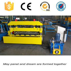 Yüksek Standart yüksek Kalite <span class=keywords><strong>metal</strong></span> çatı sac profilleme katlanır rulo şekillendirme makinesi - Product Image 6