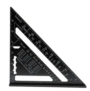7inch Aluminum Alloy Speed Square Rafter Triangle Angle Square Layout Guide