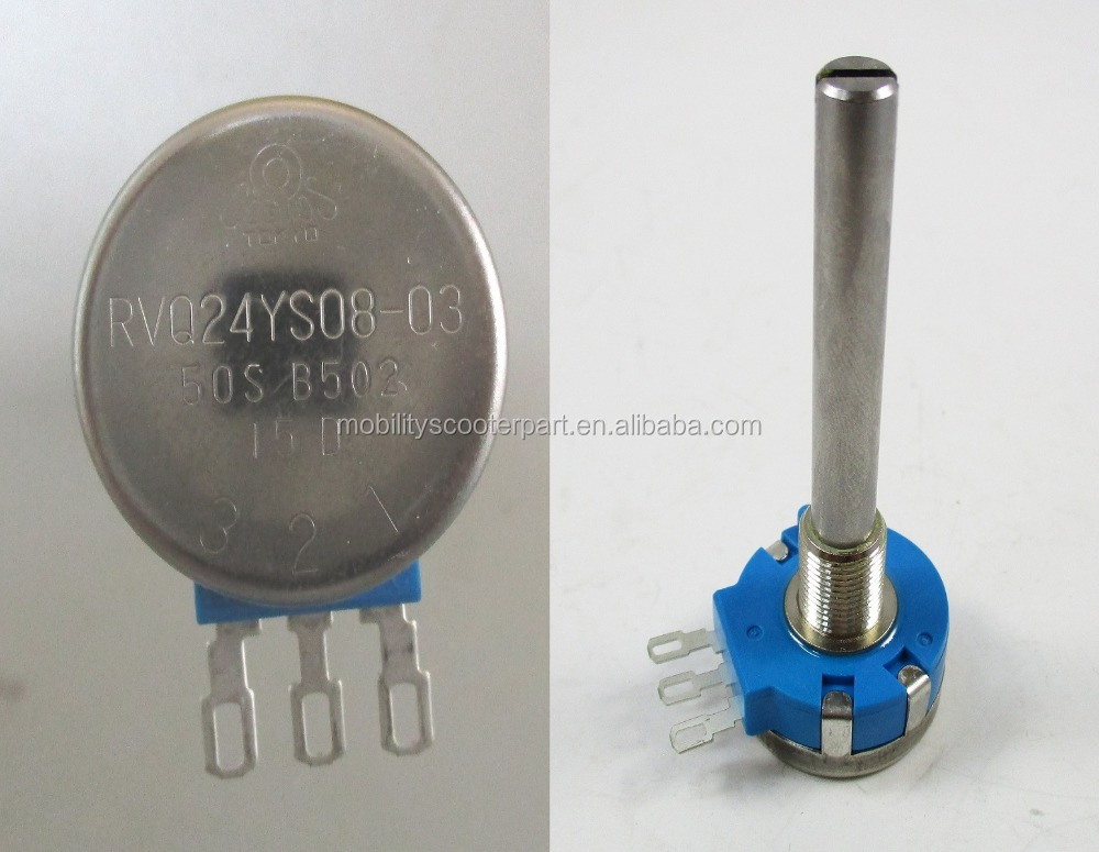 1 шт., RVQ24YS0803-50S Дроссельный потенциометр 5KVR