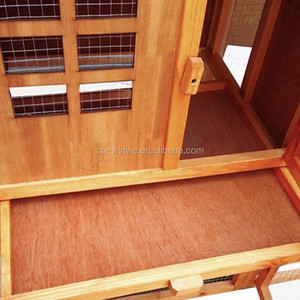En bois de poulet maison pet Cage <span class=keywords><strong>Lapin</strong></span> Couche coop - Product Image 4