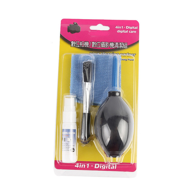 DSLR Camera Lens Computer Laptop 4 in 1 Cleaning Kit for Digital Products Cleaning
