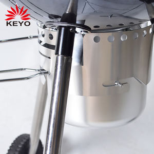 Grill électrique sur trépied pour <span class=keywords><strong>barbecue</strong></span>, grand modèle, pour intérieur et extérieur, avec fonction bouilloire électrique, modèle Apple - Product Image 2