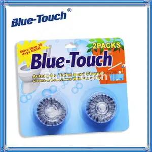 Blue-Touch 自动马桶清洁器，厕所清洁 Tablets-2Packs (50gX2)
