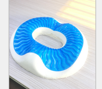 Oreiller de siège de coussin de beignet en mousse à mémoire de forme pour la douleur au coccyx sciatique soulagement de la pression confort des hémorroïdes
