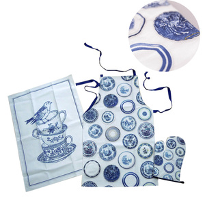 Bộ Dụng Cụ Nhà Bếp 3 Chiếc Khăn Lau Bếp Lò Nướng Găng Tay Và Tạp Dề - Product Image 5