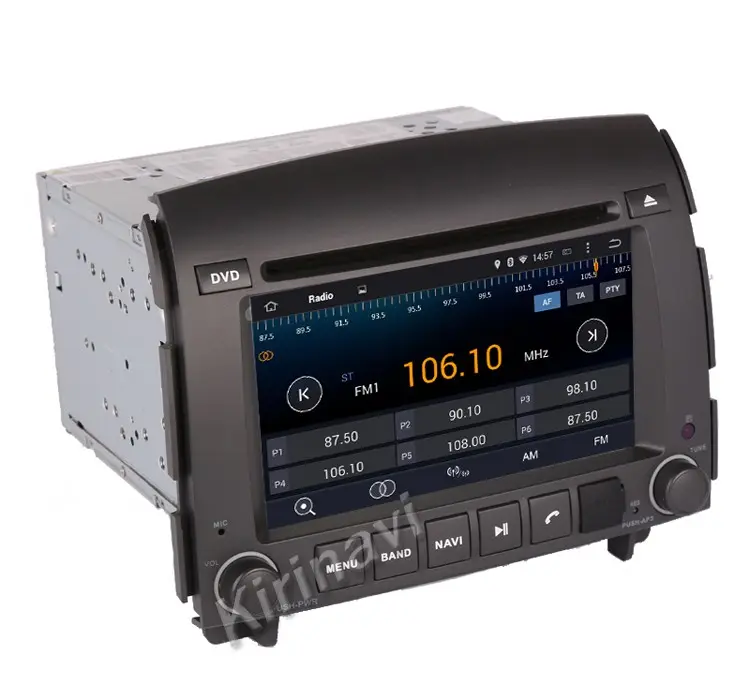 Kirinavi WC-HS6208 android 10.0 car radio for car dvd gps for hyundai sonata nf yu xiang 2006+ navigation stereo WIFI 3G