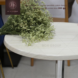 Ucuz fiyat kore Werzalit melamin kalıp presleme güçlendirmek için mermer masa üstü yemek odası restoran yemek masası üst - Product Image 2