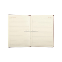 Weiche schwarz pu-leder notizbuch luxe mit stift und lesezeichen A5