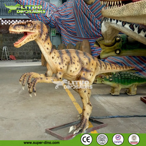 Velociraptor Animatronic d'intérieur réaliste en silicone pour <span class=keywords><strong>l</strong></span>'utilisation du parc <span class=keywords><strong>de</strong></span> trampoline <span class=keywords><strong>de</strong></span> jardin éducatif d'aéroport - Product Image 5