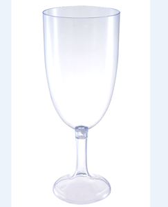 cutlery PS pedestal clear color disposable plastic juice cup