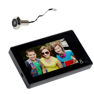 Visita DE LA CASA Foto Grabación de video Anillo múltiple 2,4 'Puerta Ojo Agujero Cámara Soporte Visión nocturna Tarjeta Tf <span class=keywords><strong>Visor</strong></span> de puerta - Product Image 1