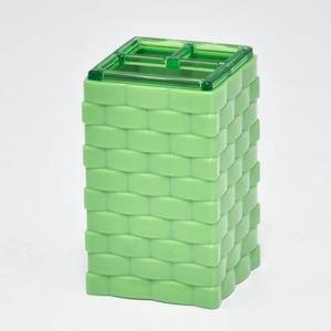 Accessoires de salle de bain en acrylique de forme carrée - Product Image 3