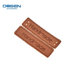 Tùy Chỉnh Thương Hiệu Riêng Tùy Chỉnh Da Dập Nổi Vá Logo Nhãn Treo Thẻ Cho Túi Jeans - Product Image 5