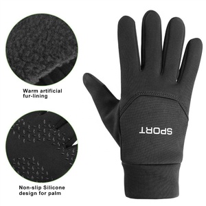 Unisex sıcak bisiklet kaymaz su geçirmez dokunmatik motosiklet açık kış spor eldivenleri - Product Image 3