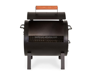 Tabletop Portable acero pesado <span class=keywords><strong>barril</strong></span> cuerpo barbacoa parrillas de carbón fumador para <span class=keywords><strong>camping</strong></span> de exterior Patio - Product Image 2