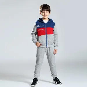 ฤดูหนาวเสื้อผ้าเด็กชายชุดกีฬาสวมใส่เสื้อhoodiesชุดเด็กที่กำหนดเองhoodiesขนแกะ