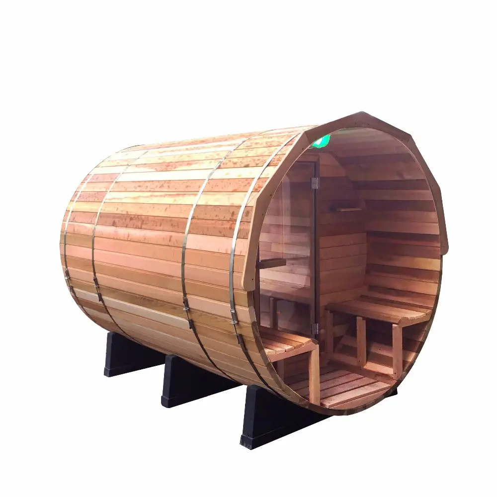 Özelleştirilmiş tasarım buhar açık Sauna evi