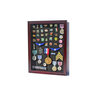 Étiquettes de <span class=keywords><strong>plage</strong></span> profonde 3d en bois noir personnalisé 11x14, rubans, insignes, épingles, médailles, vitrine, boîte d'ombre - Product Image 2