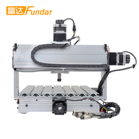 Offre Spéciale CNC 3040 Z-DQ mini 3D 4 axes Sculpture Fraisage Gravure Sur Bois CNC ROUTEUR Machine