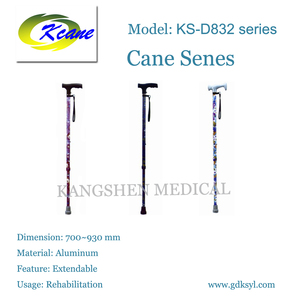 KS-D832 serie caña, simple muleta bastón/báculo para ancianos, fabricante en China - Product Image 1