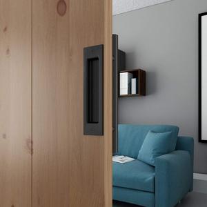 Bộ Tay Nắm Cửa Kéo Và Xả 12 Inch Tay Nắm Cửa Màu Đen - Product Image 4