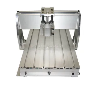 อลูมิเนียมกรอบ CNC 3040เครื่องแกะสลักตารางโลหะบอลสกรู DIY ไม้กัดเราเตอร์