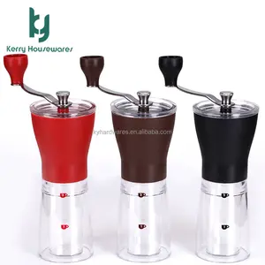 plastic manual coffee grinder