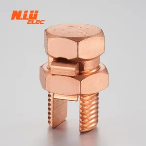 China Manufacturer Supplie T/J Copper Bolt Connectors, Bimetallic Cable Lug