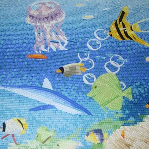 Nhà Máy Cung Cấp Thế Giới Dưới Nước Khách Sạn Trang Trí Nội Thất Khảm Hồ Bơi Gạch - Product Image 2