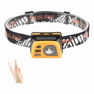 STARYNITE ultra בהיר led motion חיישן פנס הרכבה נטענת סוללה עם לבן אדום אור עבור קשה כובע - Product Image 2