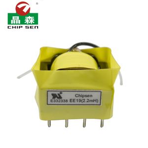Horizontal doble ranura EE19 2mH pequeña de alta tensión de alta frecuencia transformador para el cargador del teléfono móvil - Product Image 6