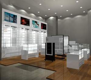 Design d'Interni Personalizzato per Negozio <span class=keywords><strong>di</strong></span> Profumi <span class=keywords><strong>di</strong></span> Lusso con Espositori in Legno per Piccoli <span class=keywords><strong>Negozi</strong></span> <span class=keywords><strong>di</strong></span> Cosmetici - Product Image 2