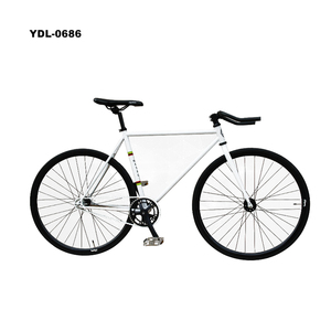 Le nouveau vélo à pignon fixe en acier Cr Mo 4130 Bull Horn, vélo de <span class=keywords><strong>route</strong></span> DIY - Product Image 6