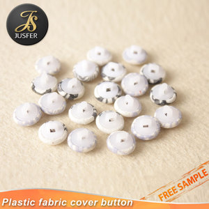 Nút nhựa màu trắng cho các bộ phận kim loại với nút <span class=keywords><strong>Shank</strong></span> phụ kiện may mặc - Product Image 4