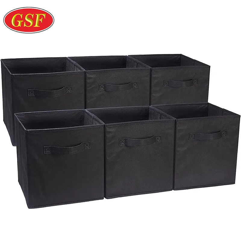 High quality foldable non-woven fabric type storage box