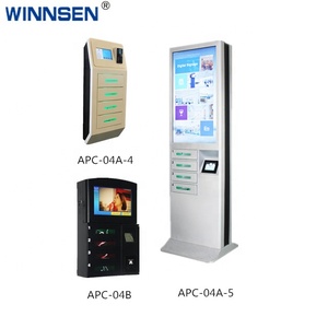 Stazione di Ricarica per <span class=keywords><strong>Cellulari</strong></span> APC-06A-4 con Schermo Touch da 5.7\" e Display LCD da 43\", Interfaccia Utente e Logo Personalizzabili - Product Image 5