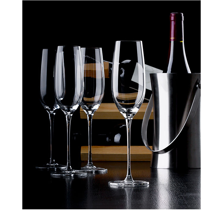 Wine Cup Glassware Clear Accept Custom Champagne Flute Beach Glass Cup