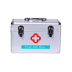 <span class=keywords><strong>Caja</strong></span> Médica Vacía de 16 Pulgadas, Estuche Organizador para Botiquín de <span class=keywords><strong>Primeros</strong></span> <span class=keywords><strong>Auxilios</strong></span>, <span class=keywords><strong>Caja</strong></span> de Aluminio para Botiquín de <span class=keywords><strong>Primeros</strong></span> <span class=keywords><strong>Auxilios</strong></span> - Product Image 2