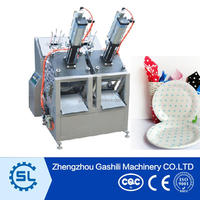 Machines à fabriquer des assiettes en papier chinoises à bas prix et à grande vitesse