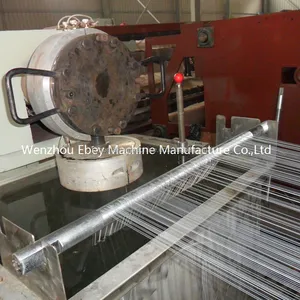 Extrusora de monofilamento de alta velocidade, máquina de extrusora automática para fabricação de vassoura, fio e corda