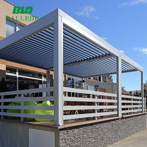 Más barato <span class=keywords><strong>playa</strong></span> sombra aluminio techo plano pérgola - Product Image 5