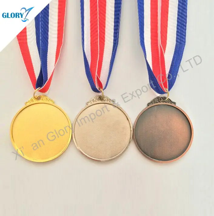 Métal personnalisé médaille de sport médaille ronde