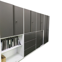 Bureau d'exportation Bibliothèque Patron Gestionnaire Arrière En Métal Armoire